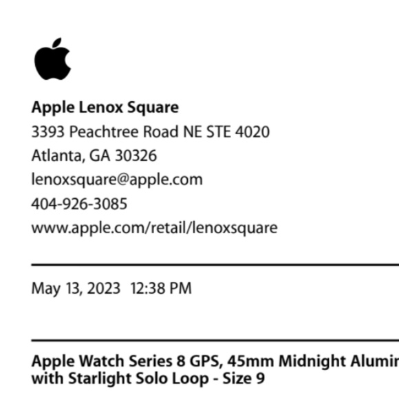 Apple Watch 8 GPS Aluminum 45MM - Picture 5 of 5